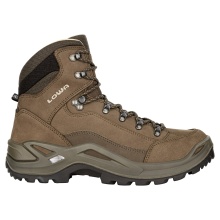 Lowa Hiking Boots Renegade Mid LL (All-Terrain, waxed nubuck, leather lining) espresso brown Men